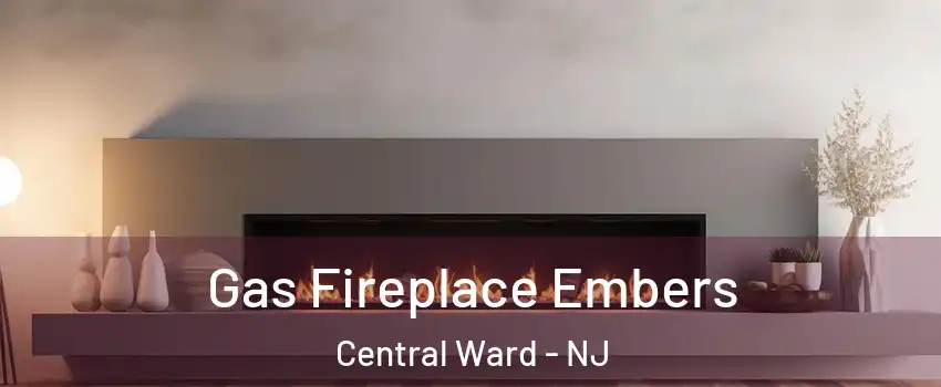 Gas Fireplace Embers Central Ward - NJ