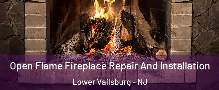 Open Flame Fireplace Repair And Installation Lower Vailsburg - NJ